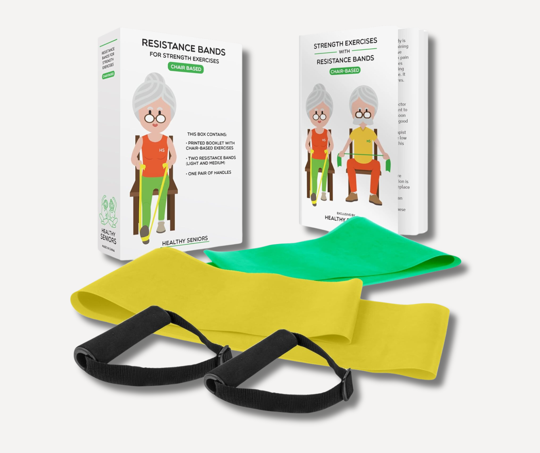 Healthy Seniors Chair Exercise Bands Set