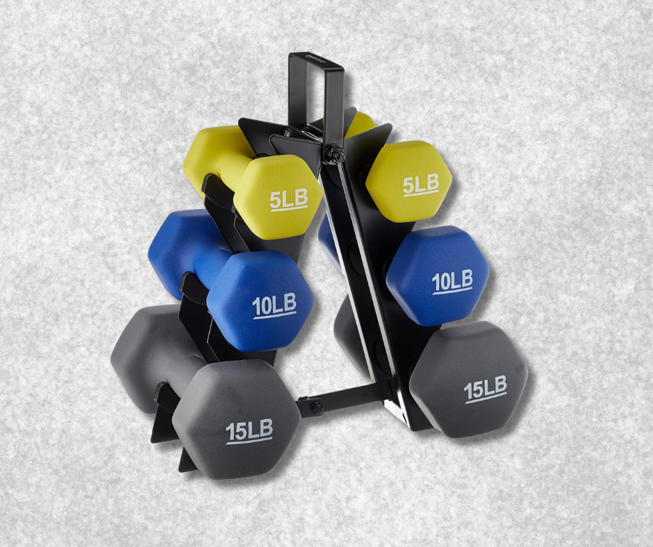 Amazon Basics Neoprene Dumbbell Hand Weights